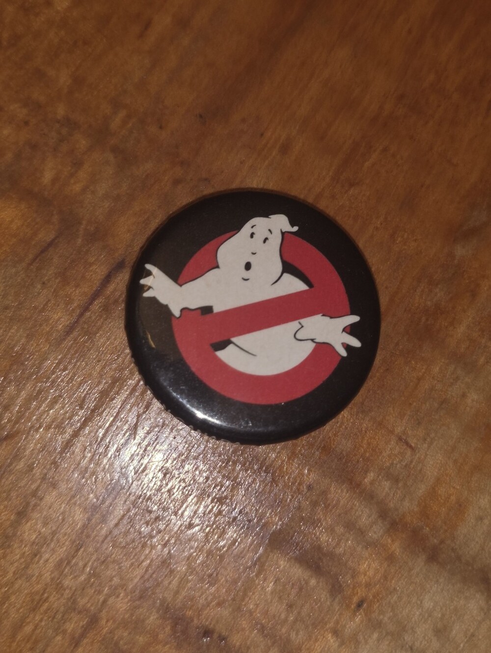 1984 GHOSTERBUSTERS logo 2.25" pinback button MOVIE